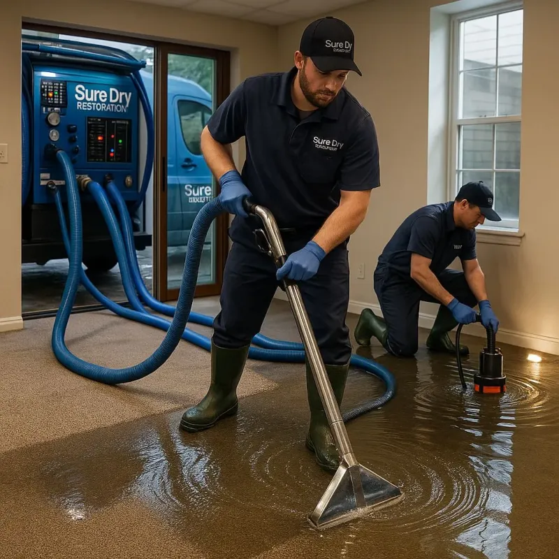 Water Extraction and Removal process in New London County, CT
